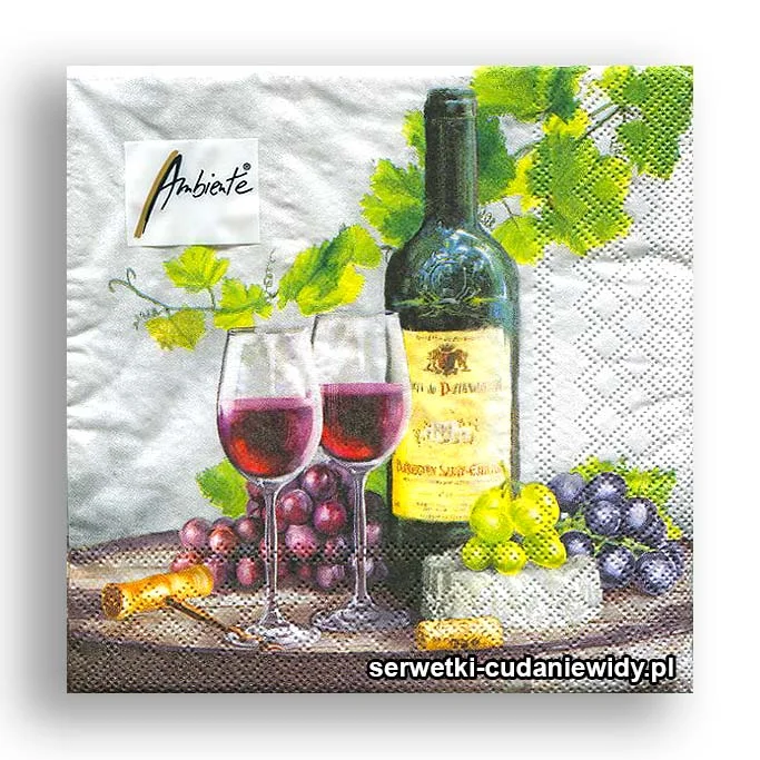 6572PACZKA Wino I Ser