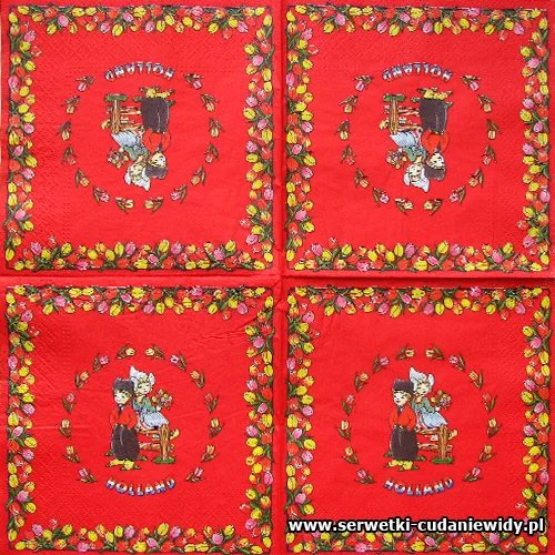 66390 Tulips Holland Red