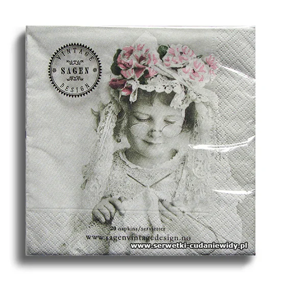 66484PACZKA Vintage Girl