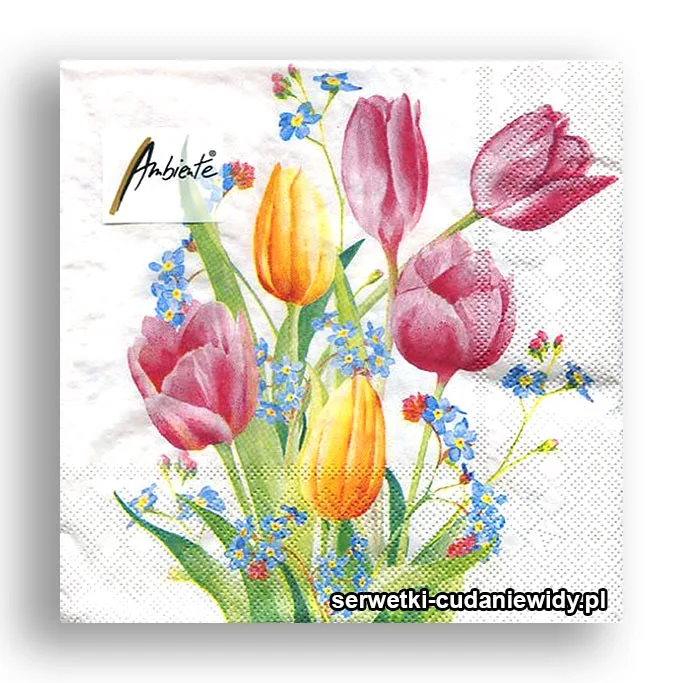6652PACZKA Bukiet Tulipanów