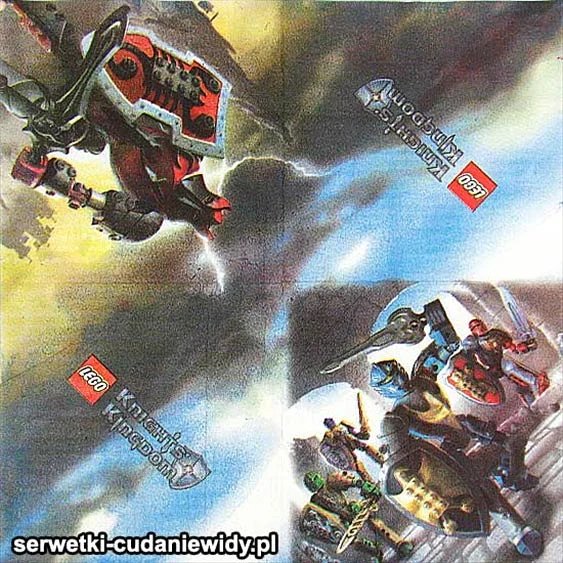 66593 Serwetki Ozdobne