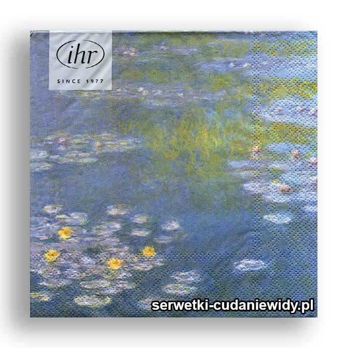 6662PACZKA Monet Lilie Wodne