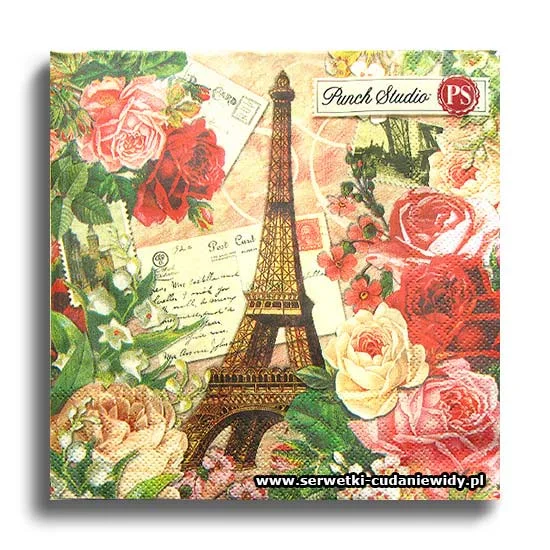 66699PACZKA Pink Rose Paris