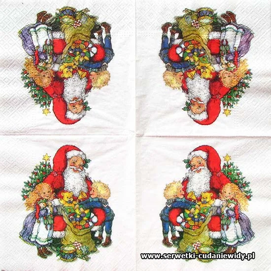 66712 Santa With Children