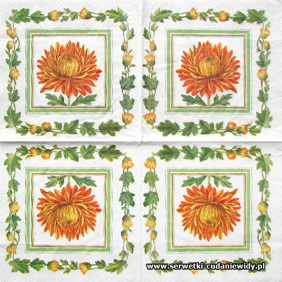 66880 Orange Chrysanthemum