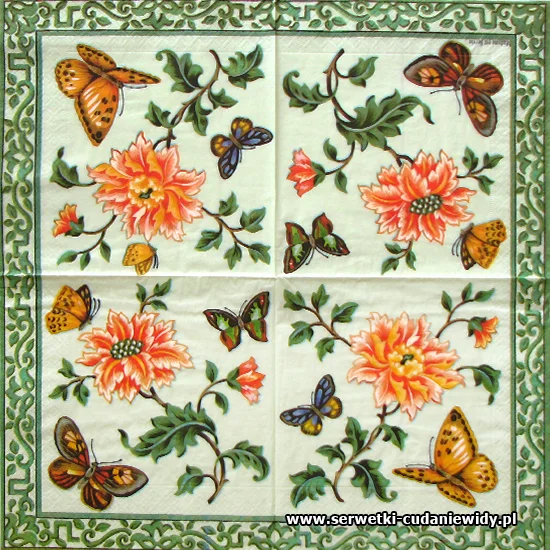 66935 Orange Flowers Madame Est Servie