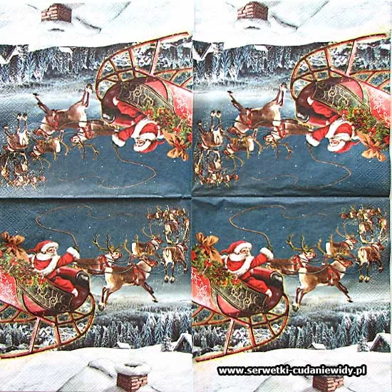 66941 Santa Sleigh In The Sky