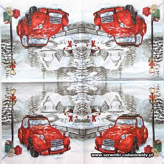 66942 2Cv And Snowman