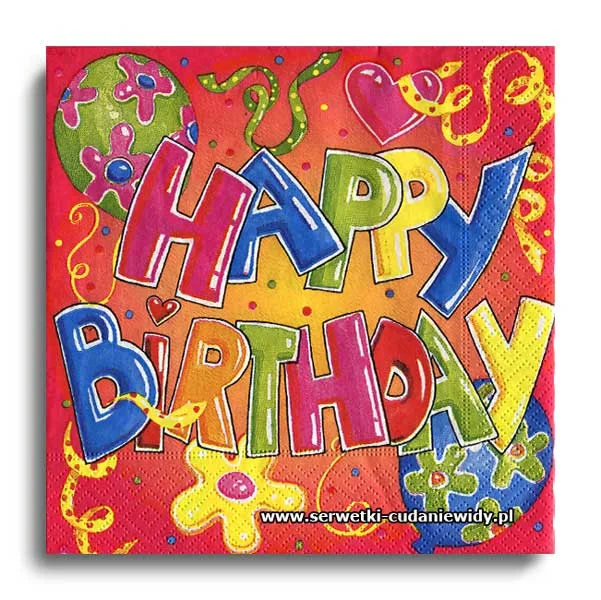 6699PACZKA Happy Birthday