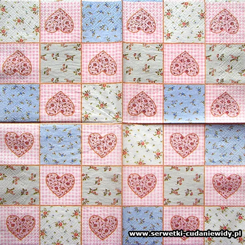 6703 Patchwork Hearts