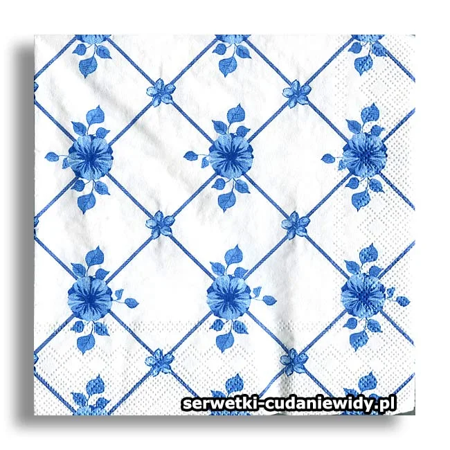 67031PACZKA Geometryczny Ornament Kwiatowy
