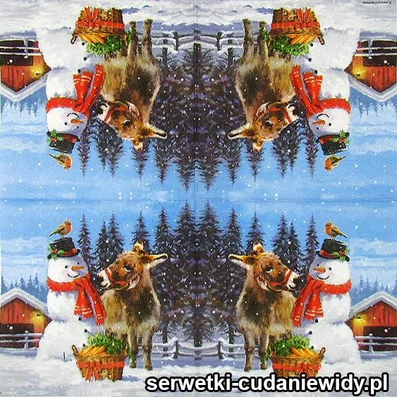 6711 Bałwanek I Osiołek