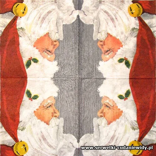 6747 Yuletide Santa Wood