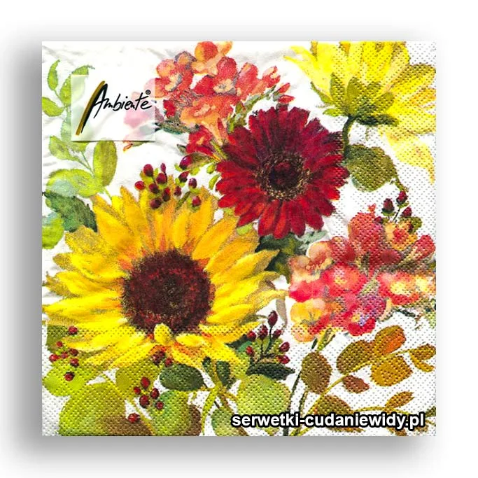 6766PACZKA Kwiaty Jesienne