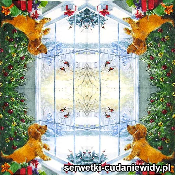 6783 Piesek Świąteczny