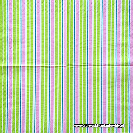 6800 Stripes Green And Pink
