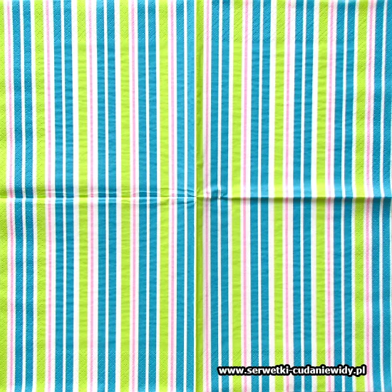 6846 Green Stripes