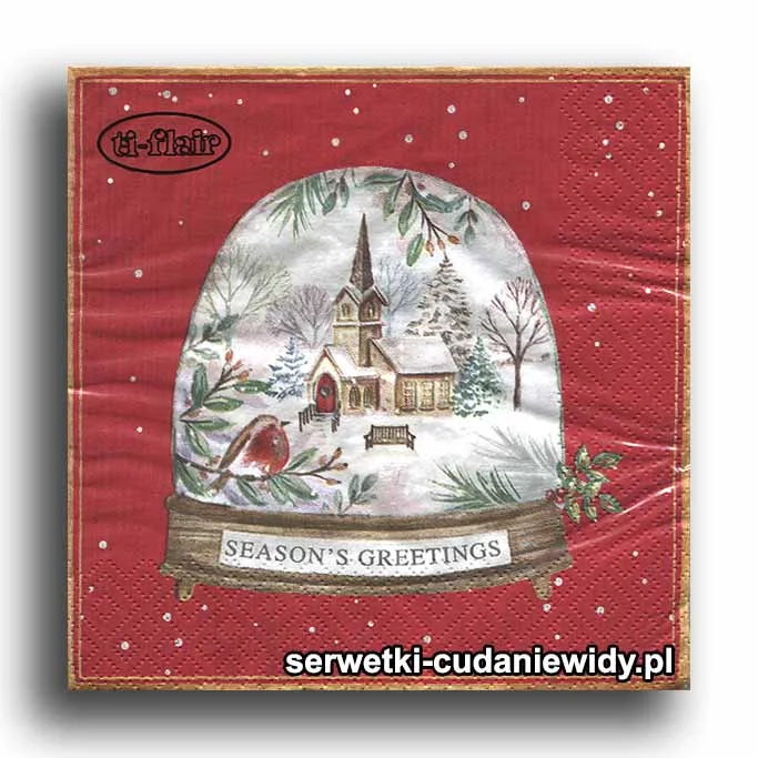 6986PACZKA Zimowe Pozdrowienia