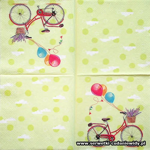7014 Bicycle With Balloons