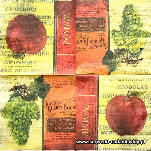 7029 Grapes And Apple
