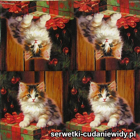 7146 Świąteczna Kotka Szylkretowa