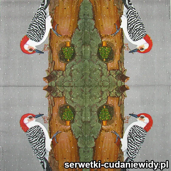 7148 Dzięcioł Czerwonogłowy