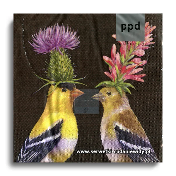 7224PACZKA Goldfinch Couple