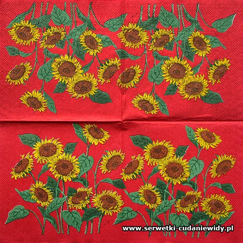 7240 Sunflowers Red