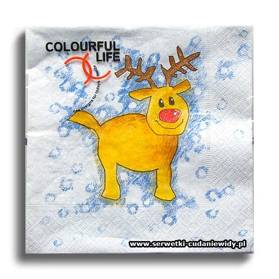 7273PACZKA Little Reindeer