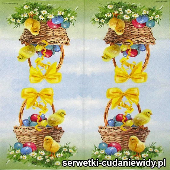 7339 Koszyk Pełen Pisanek