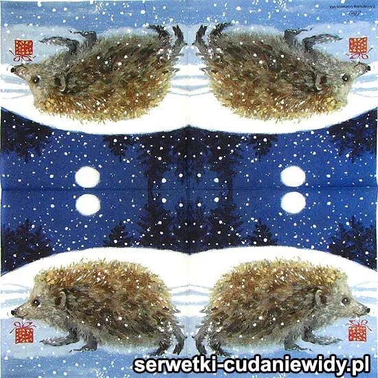 7361 Jeż Z Prezentem