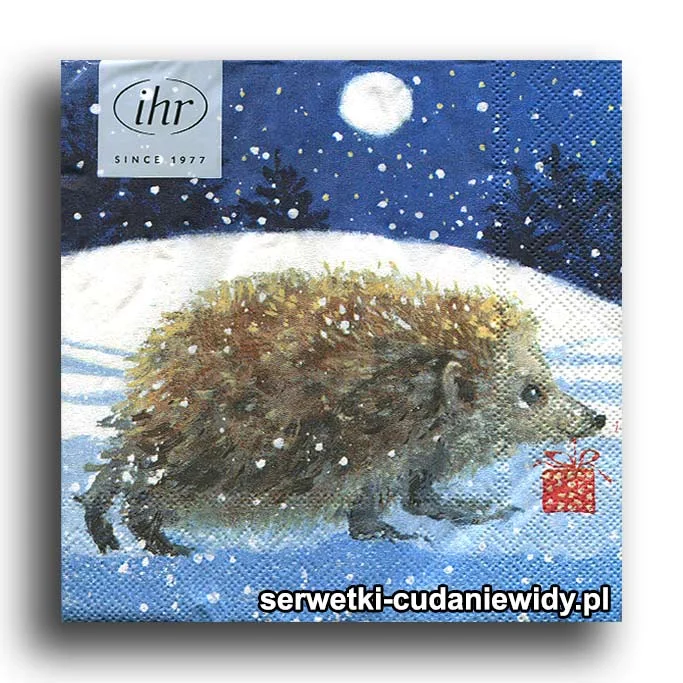 7361PACZKA Jeż Zimowy