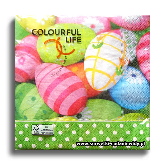 7486PACZKA Coloured Eggs