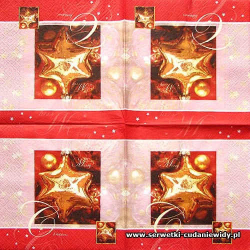 7548 Pink Xmas Stars