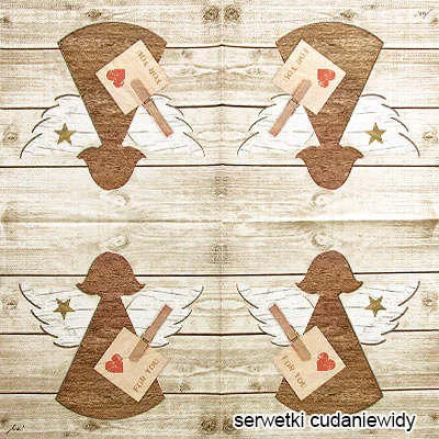 7681 Angel Red Heart