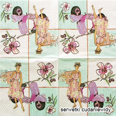 7699 Serwetki Decoupage