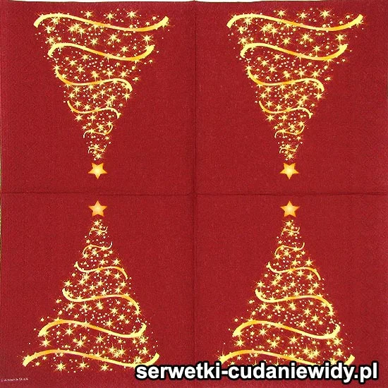 7703 Świetlista Choinka Czerwona