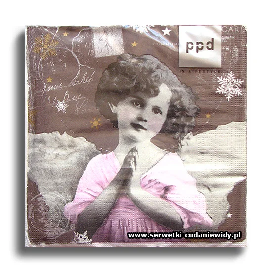 7721PACZKA Praying Angel Dark