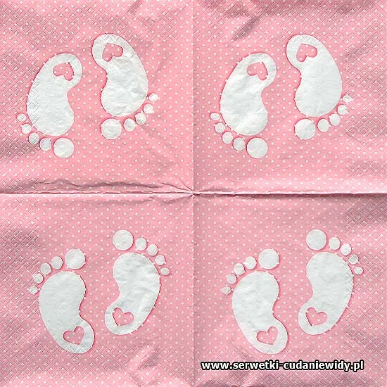 7748 Little Feet Pink