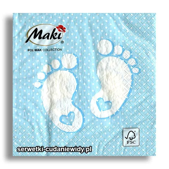 7749PACZKA Little Feet Blue