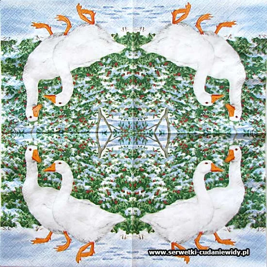 7766 Geese Couple