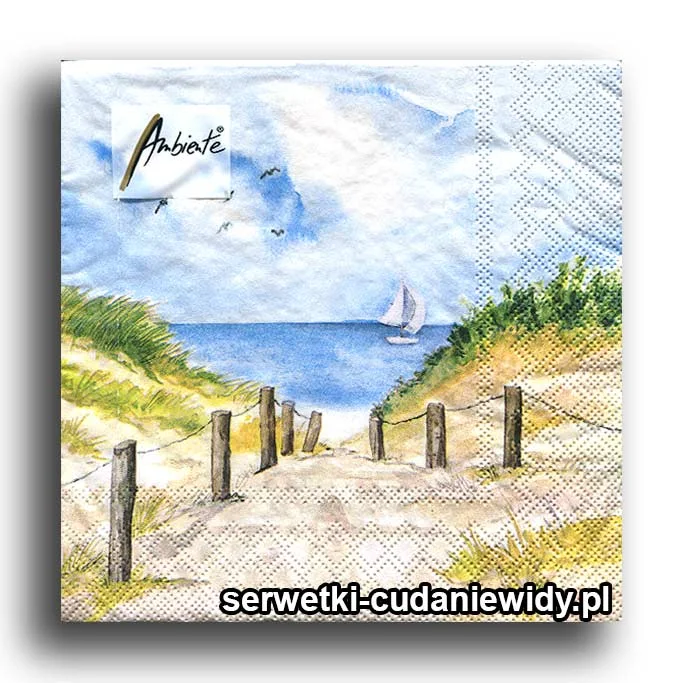 7769PACZKA Plaża Jezioro Łódka
