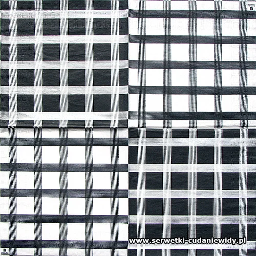 7772 Black And White Mix