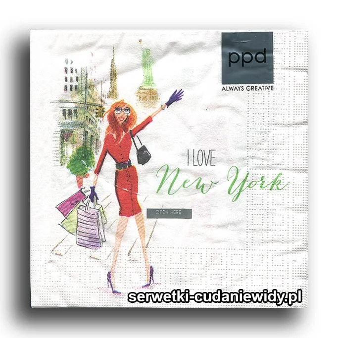 7783PACZKA New York Girl