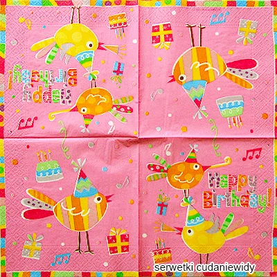 7823 Happy Birds Birthday