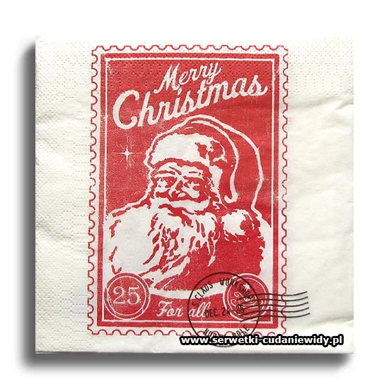 7907PACZKA X-Mas Stamp