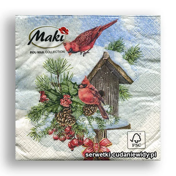 7970PACZKA Domek Kardynalski