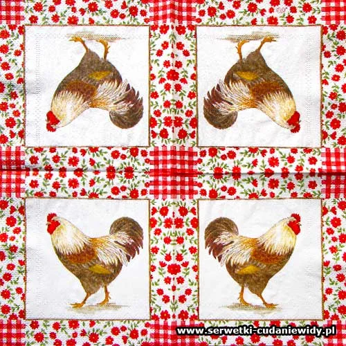 7971 Cottage Charm Red