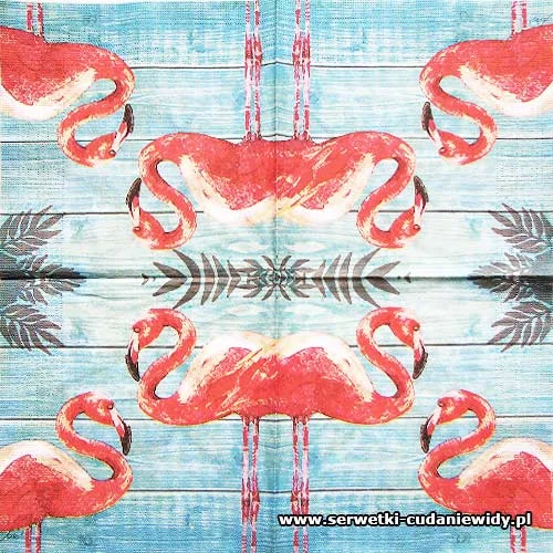 8028 Summer Flamingos