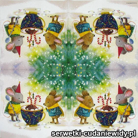 8057 Świąteczne Myszy